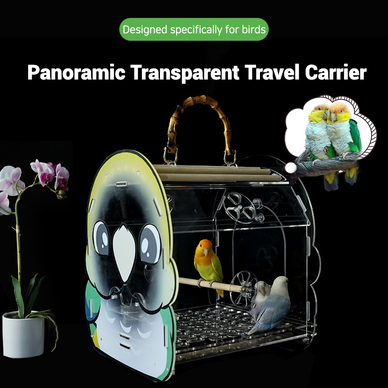 亚克力卡通鸟笼